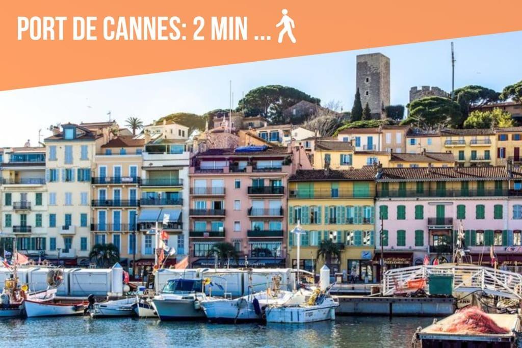 Le Clemenceau By Apirent #Cosy #200M Des Plages #Wifi Cannes Exterior foto