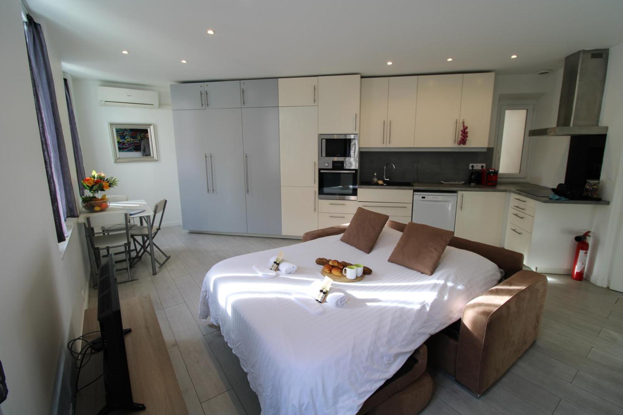 Le Clemenceau By Apirent #Cosy #200M Des Plages #Wifi Cannes Exterior foto